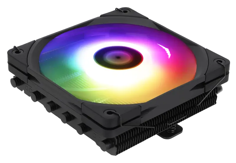 TR-Thermalright AXP120 X67 Black ARGB CPU Cooler-6 Heatpipes