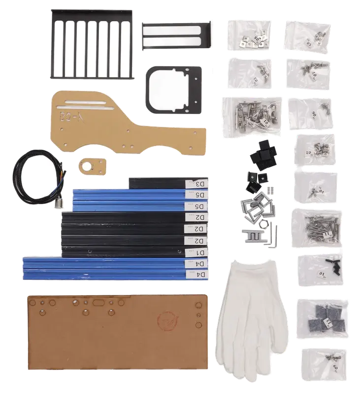 Ausla Caja de Computadora Abierta de Aluminio