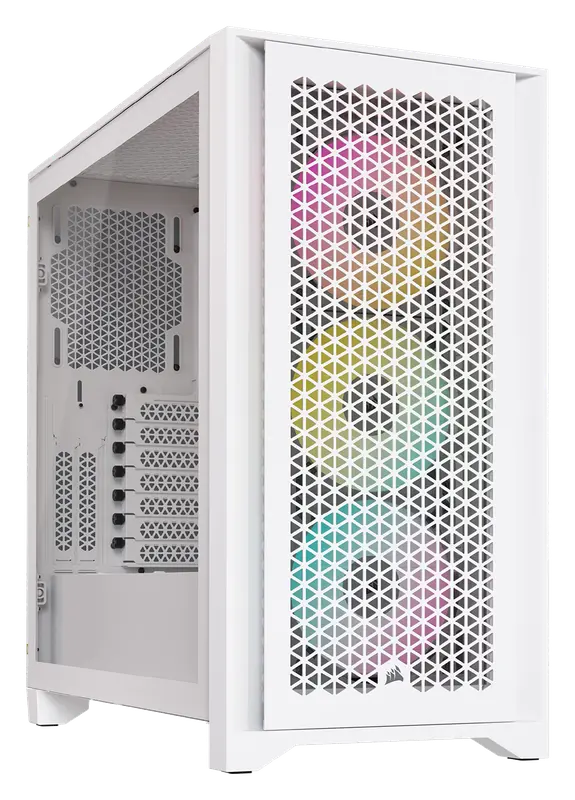 Corsair Icue 4000d Rgb Midi Tower Bianco