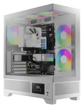 GAMDIAS Atlas M1 WH Gaming ATX Mid Tower