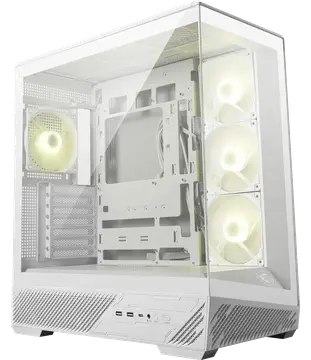 MSI MAG PANO 130R PZ WHITE computer case Midi Tower Bianco