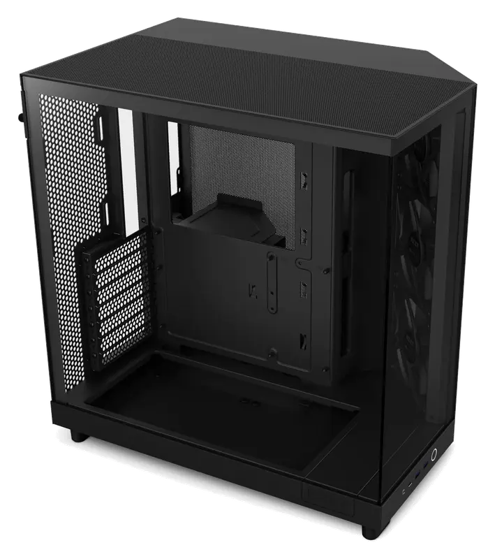 NZXT H6 Flow PC ATX Compacta Doble Cámara Negro