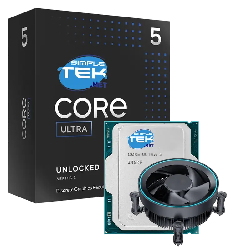 SIMPLETEK Core Ultra 5 + Disipador de calor Socket LGA 1851