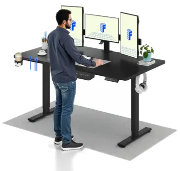 FLEXISPOT Escritorio Elevable 160x60