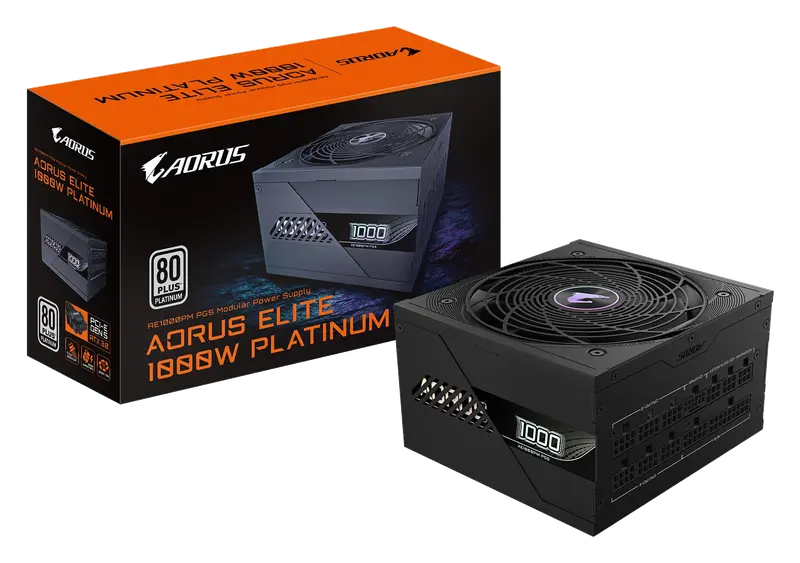 GIGABYTE AORUS Elite P1000W Ice Fuente de Alimentación