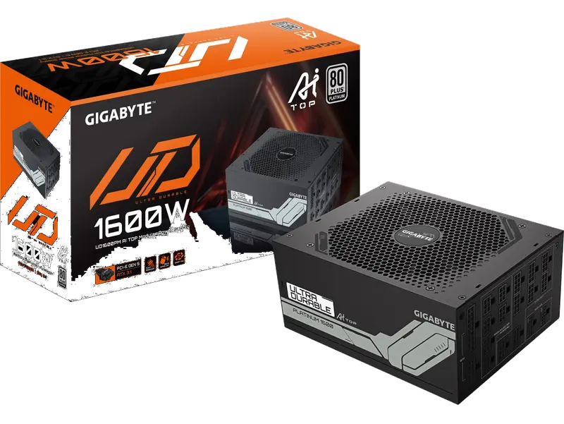 GIGABYTE UD1600PM PG5 AI Top Fuente de Alimentación