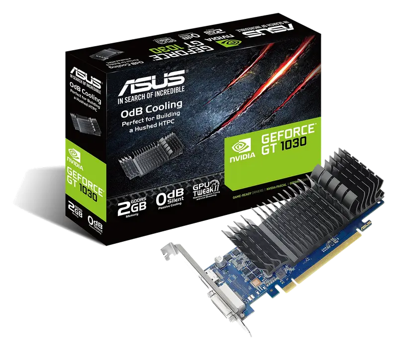 Asus Carte graphique GeForce GT 1030 0dB Silent