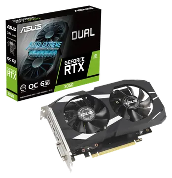 ASUS Dual GeForce RTX 3050 OC Edition 6GB GDDR6