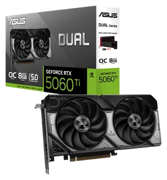 ASUS Dual GeForce RTX 5060 Ti 8GB GDDR7 OC Edition