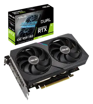 ASUS Dual NVIDIA GeForce RTX 3060 V2 OC Edition Tarjeta gráfica Gaming