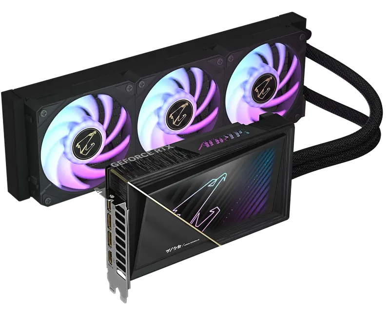GIGABYTE AORUS GeForce RTX 5080 Xtreme WATERFORCE 16G Tarjeta Gráfica