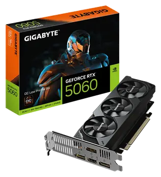 GIGABYTE GeForce RTX 5060 OC Low Profile 8G Tarjeta Gráfica
