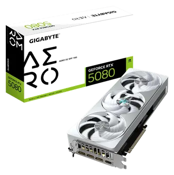 GIGABYTE GeForce RTX 5080 Aero OC SFF 16G Tarjeta Gráfica