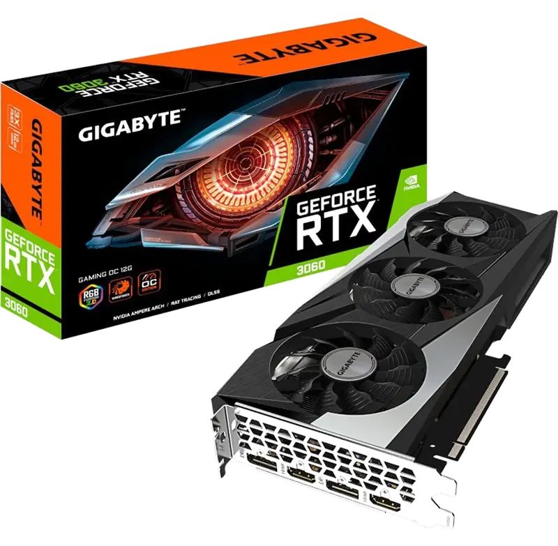 Gigabyte NVIDIA GeForce RTX 3060 GAMING OC V2 Targeta gráfica