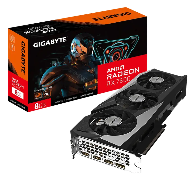 Gigabyte Radeon RX 7600 Gaming OC 8G