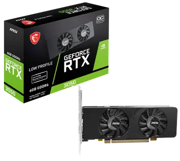 MSI GeForce RTX 3050 LP E 6G OC