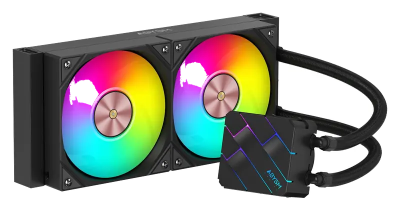 ABYSM Gaming Oceanic Tide 240 Black Refrigeración Líquida ARGB 240mm