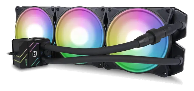 Alphacool Pro Aurora 420 CPU AIO Processore Kit di raffreddamento a liquido 14