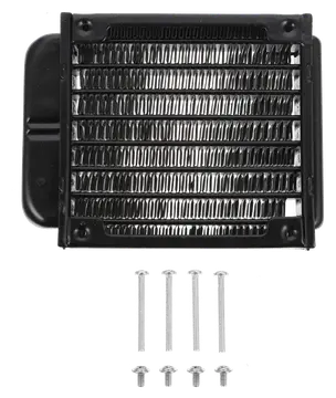 Aluminio Radiador de Refrigeración Líquida para CPU Negro