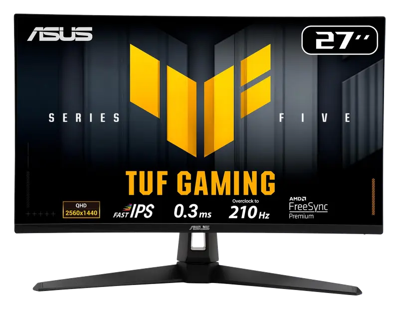 ASUS Monitor Gaming tuf Gaming vg27aq5a 27'/ qhd/ 0.3ms/ 210hz/