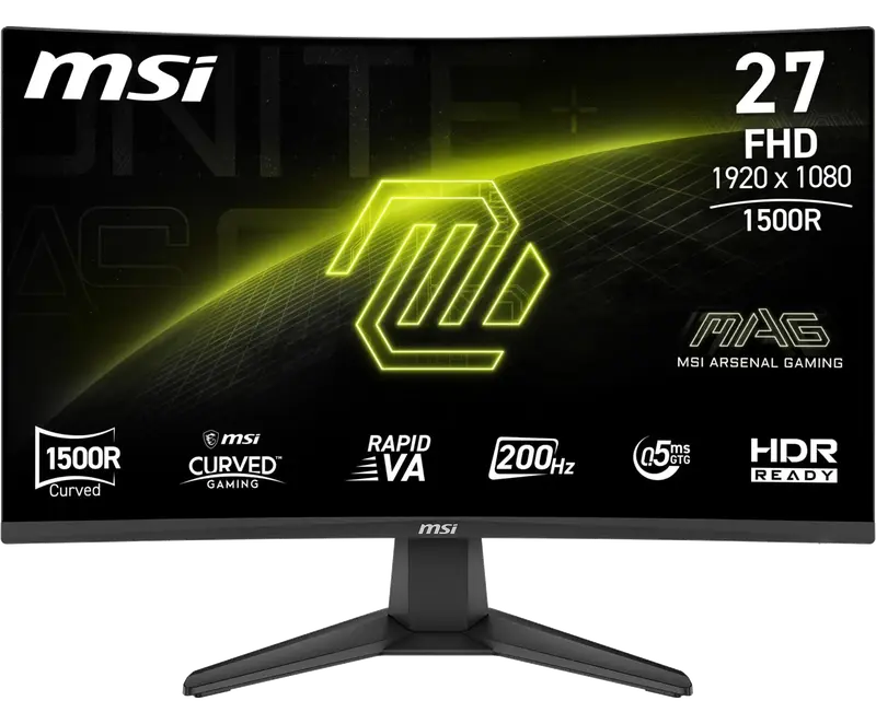 MSI mag 276CFA E20 Monitor Gaming de 27" FHD 1500R