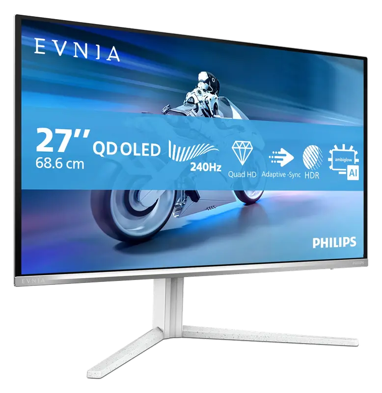 PHILIPS Evnia 27M2N6501L Gaming Monitor 27 Pulgadas 240Hz Panel QD-OLED