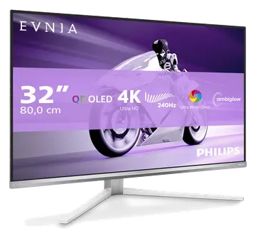 PHILIPS Evnia 32M2N8900AM Gaming Monitor 32" 240Hz Panel QD-OLED