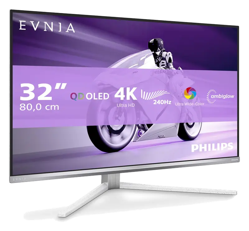 PHILIPS Evnia 32M2N8900AM Gaming Monitor 32" 240Hz Panel QD-OLED