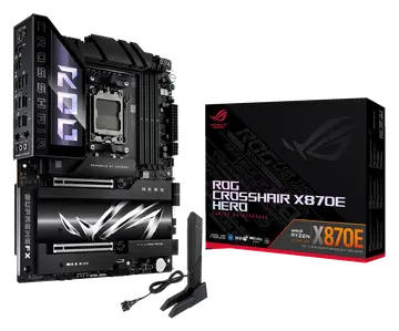 ASUS Motherboard ROG Crosshair X870E Hero AMD X870E AM5 ATX