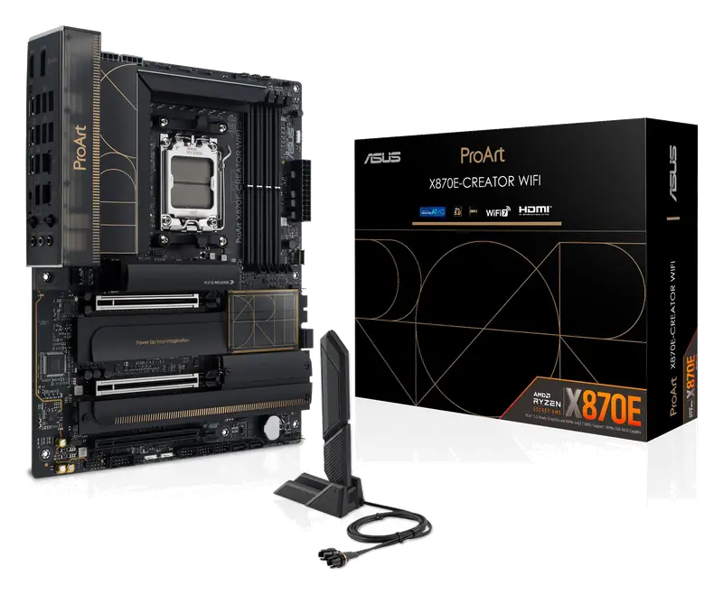 ASUS ProArt X870E-CREATOR WIFI Placa base ATX Socket AM5 AMD X870E