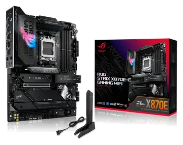 ASUS ROG Strix X870E-E Gaming WiFi AMD AM5 X870 ATX Placa Base 18+2+2 etapas de