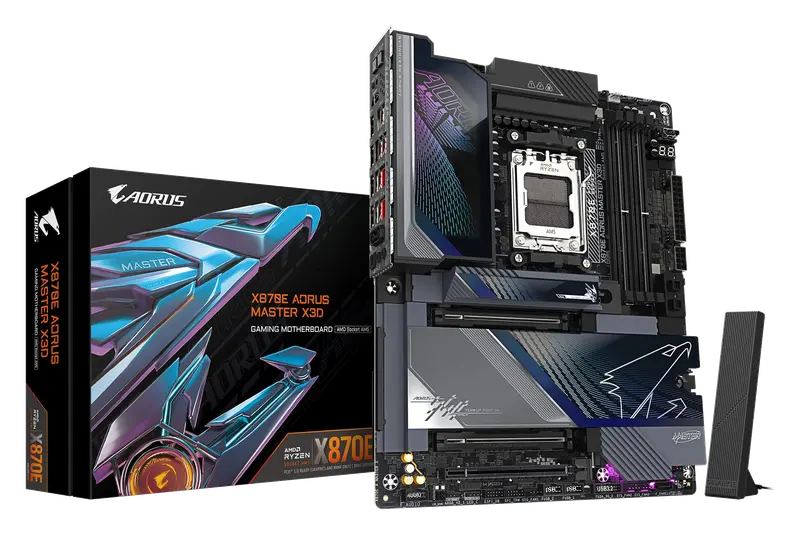 GIGABYTE X870E AORUS Master X3D Placa Base