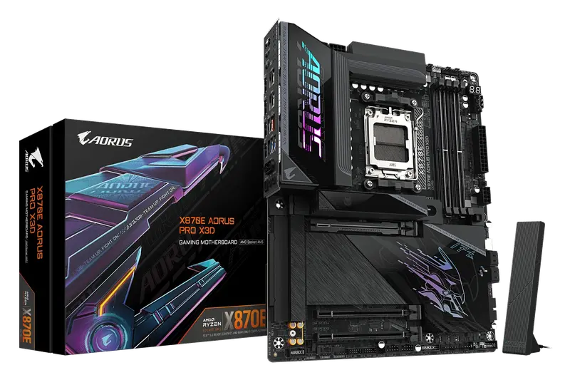GIGABYTE X870E AORUS Pro X3D Placa Base