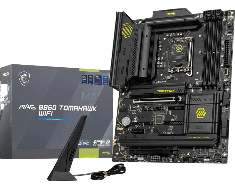MSI mag B860 Tomahawk WiFi Placa Base ATX