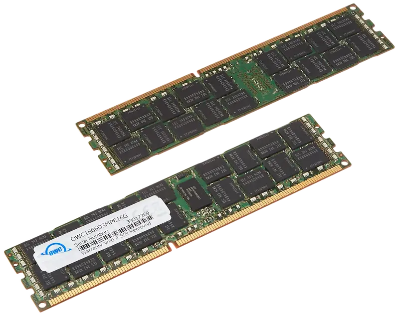 OWC 32GB 2X 16GB) 1866MHz PC3-14900 DDR3 ECC-R SDRAM Kit de actualización de