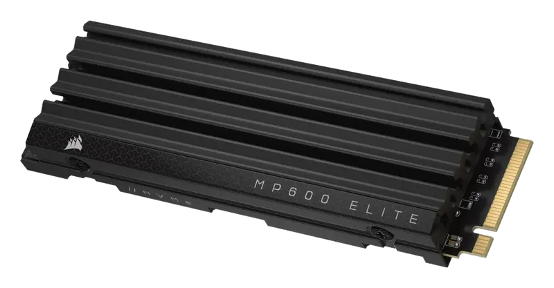 Corsair MP600 Elite Unidad SSD NVMe M.2 PCIe Gen4 x4 de 2 TB con Disipador