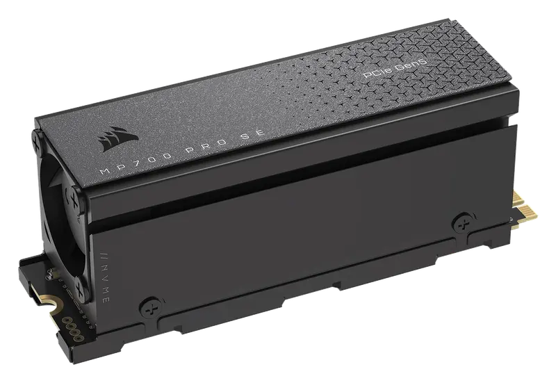 Corsair MP700 Pro SE con Refrigerador de Aire 4 TB PCIe 5.0 x4 NVMe 2.0 M.2 SSD