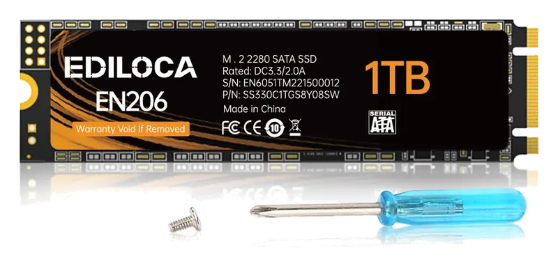 Ediloca EN206 1TB 3D NAND M.2 SSD
