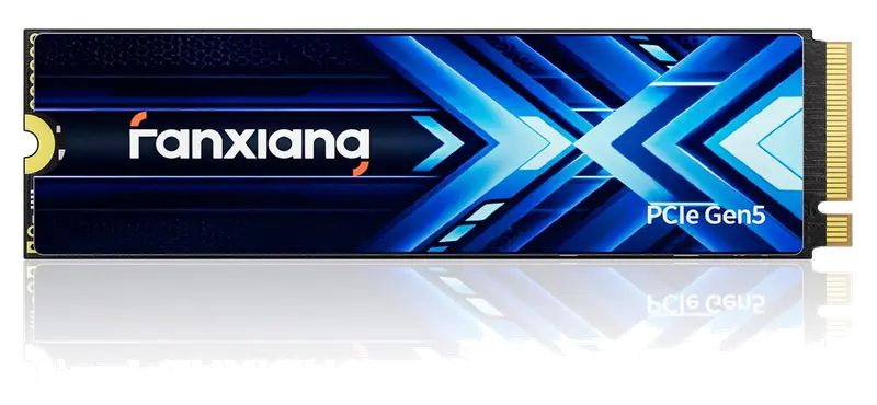 fanxiang S910 Pro 2TB PCIe 5.0x4 NVMe m.2 SSD. Lectura 14000 MB/s y Escritura