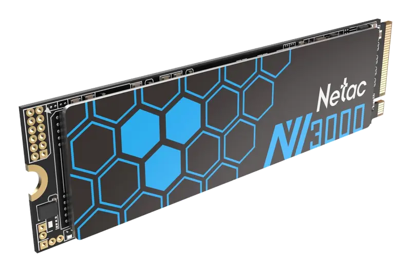 Netac 500GB Interna NVMe SSD PCIE M.2 2280 Unidad de Estado Sólido 3D NAND con