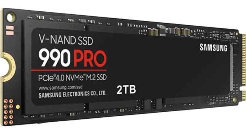 Samsung 990 PRO M.2 2000 GB PCI Express 4.0 V-NAND MLC NVMe