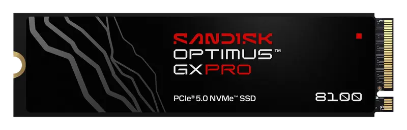 SANDISK Optimus GX Pro 8100 PCIe Gen 5 NVMe SSD 4 TB