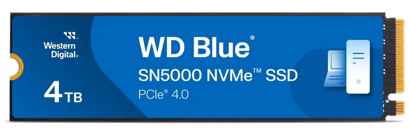 WD Blue SN5000 NVMe SSD 4TB