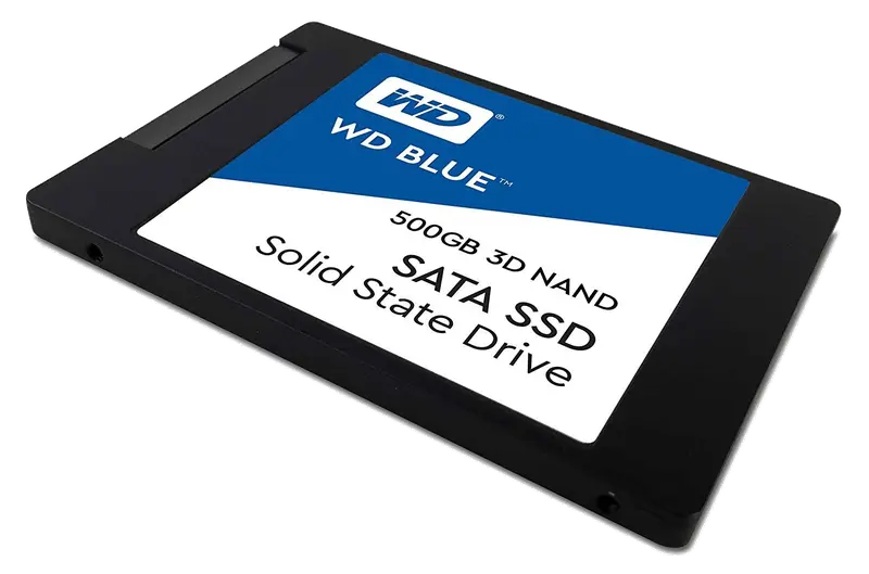 Western Digital WDS500G2B0A WD Blue 3D NAND Internal SSD 2.5 Inch SATA