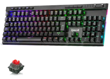 Redragon K580 Pro Teclado Mecánico Gaming Tri Modo Hot Swap QWERTY ES