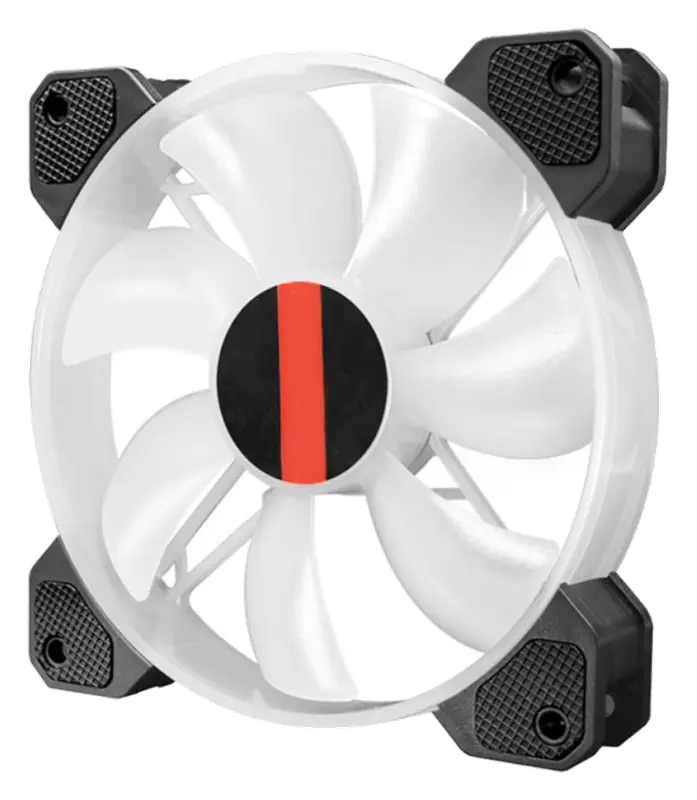 6 Piezas Ventilador de PC Rgb de 120mm Silencioso y Ajustable