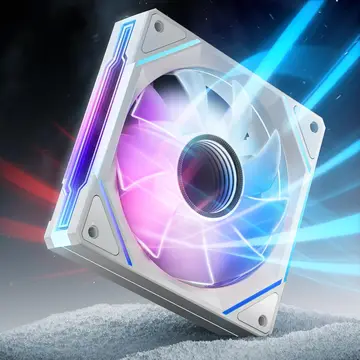AsiaHorse Ventilador ARGB para PC 120MM [Infinity Mirror] [HDB] Ventilador RGB