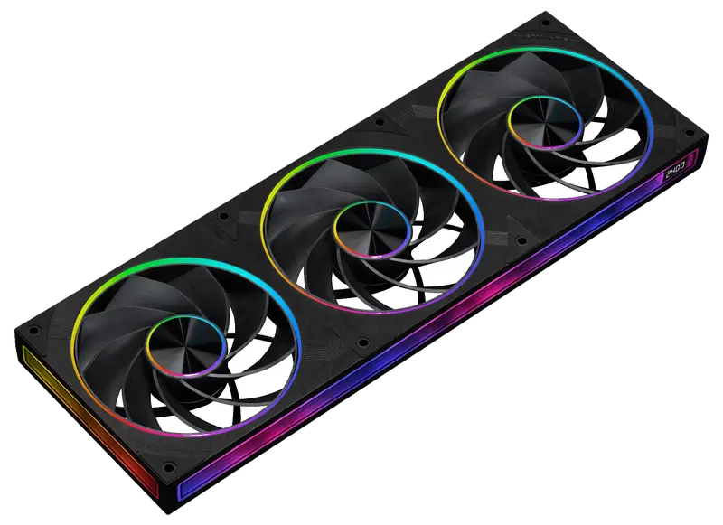 Thermalright TL-UC36R Ventilador de carcasa ARGB PWM de hoja inversa de 360